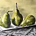 Monika Palichleb - Still Life, No. 3, Pears
