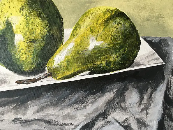 Monika Palichleb - Still Life, No. 3, Pears