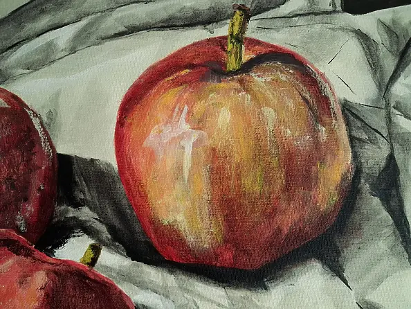 Monika Palichleb - Still Life, No. 4, Apples