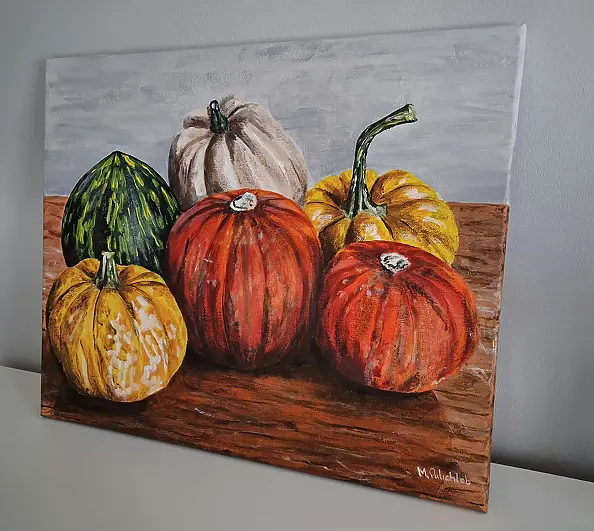 Monika Palichleb - Martwa natura, nr 5, Dynie