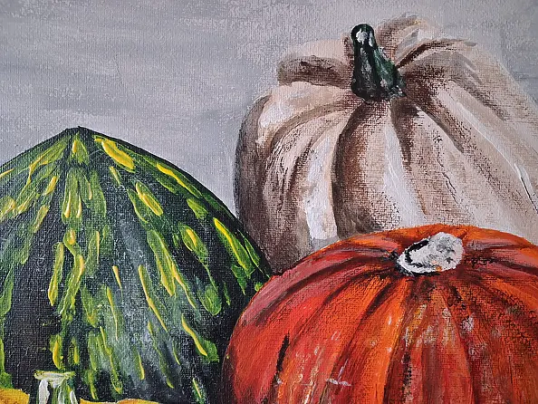 Monika Palichleb - Martwa natura, nr 5, Dynie