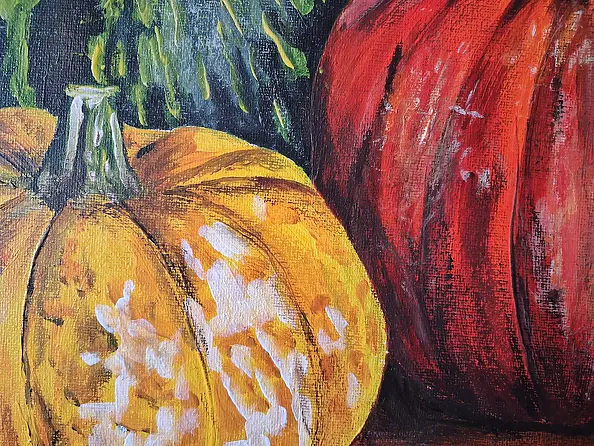 Monika Palichleb - Martwa natura, nr 5, Dynie