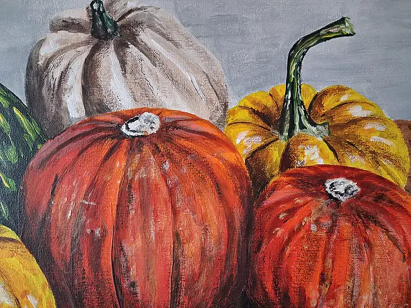 Monika Palichleb - Martwa natura, nr 5, Dynie