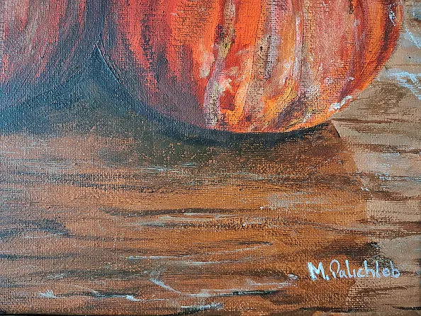 Monika Palichleb - Martwa natura, nr 5, Dynie