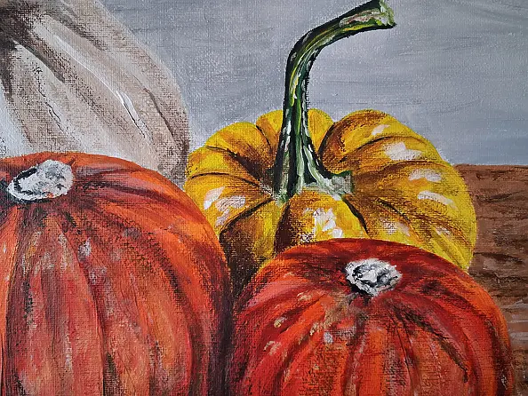 Monika Palichleb - Martwa natura, nr 5, Dynie