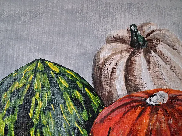 Monika Palichleb - Martwa natura, nr 5, Dynie