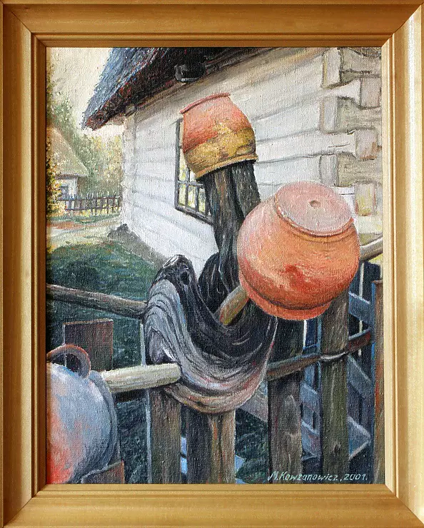 Mirosław Kowzanowicz - Still life from under the thatch