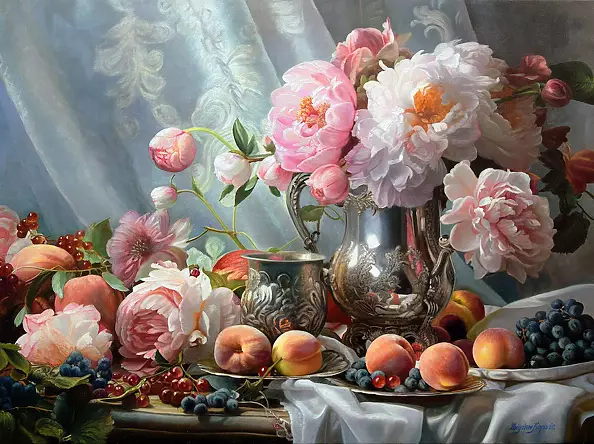 Zbigniew Kopania - Still life a bit baroque