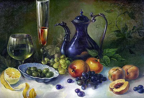 Irina Vyzhanova - Martwa natura w holenderskim stylu