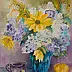 Ilona Milewska - Still life in a blue vase