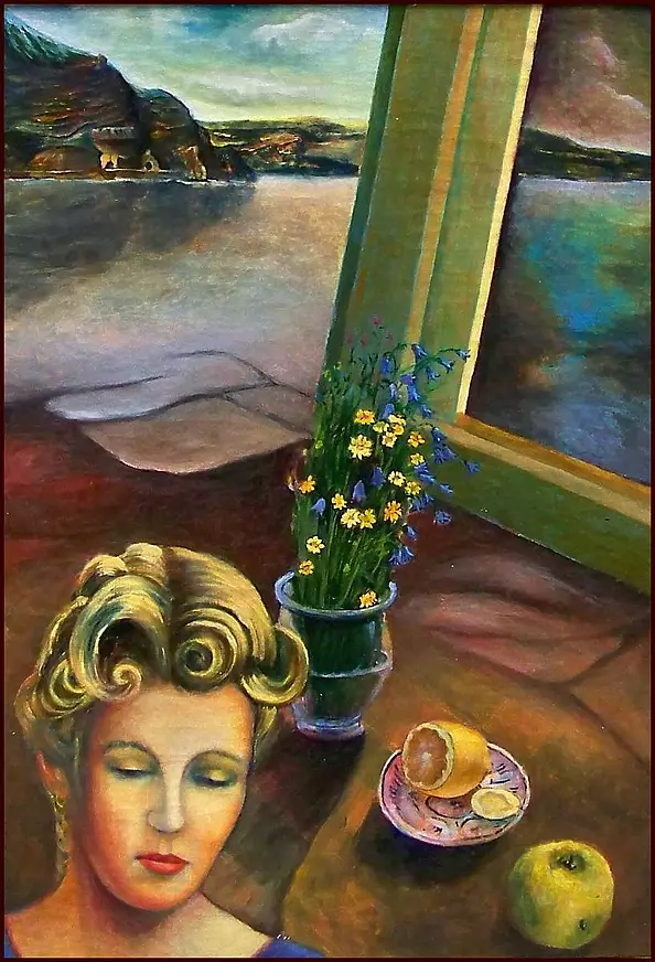 Waldemar Tłuczek - Still life in the window