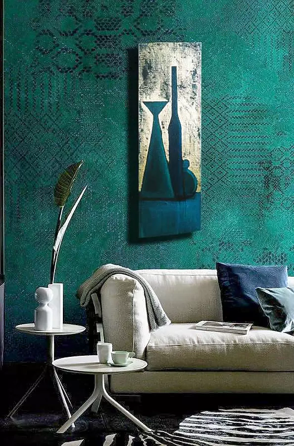 Jolanta Karczewska-Mełnicka - Still life in turquoise