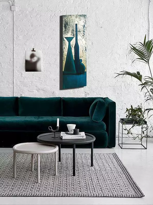 Jolanta Karczewska-Mełnicka - Still life in turquoise