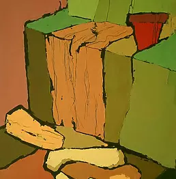 Karina Zawadzka - Still life with zucchini