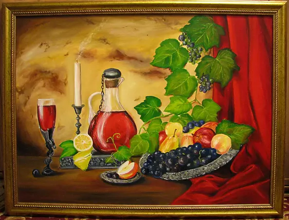 Magdalena Iwanowska - Still Life with lemon