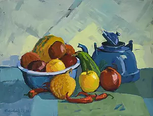 Krzysztof Michalski - Martwa natura z czajnikiem