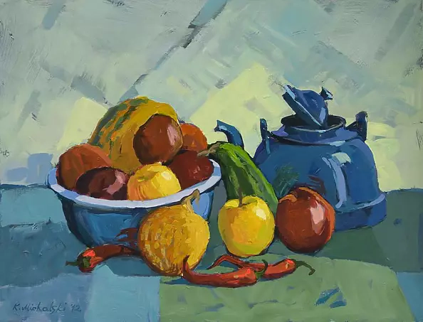 Krzysztof Michalski - Martwa natura z czajnikiem