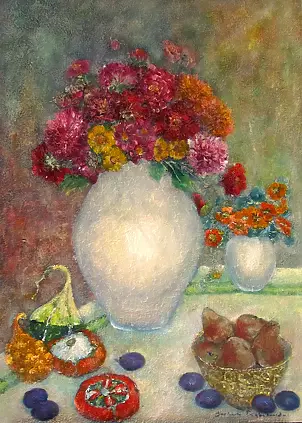   - Still life with dunes