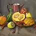 Krzysztof Michalski - Still life with pumpkin