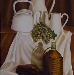 Bogusława Bąk - Martwa natura z dzbankami