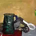 Jakub Margasinski - Still-life con una brocca