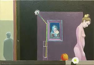 Jarosław Łukasik - Still Life with an episode in the background