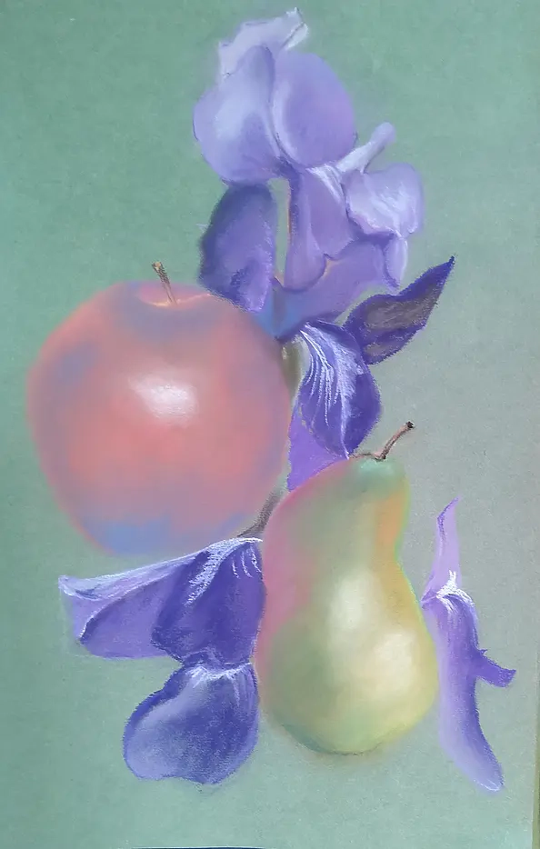 ilona jankowska wojtek - Still Life with Iris