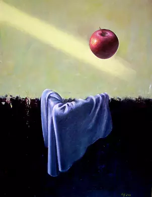   - Still life with apple