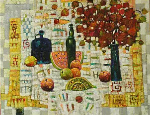 Maciej Urbaniak - Still life with autumn bouquet