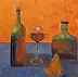 Edyta Jachowicz- Bąk - Martwa natura z karafką