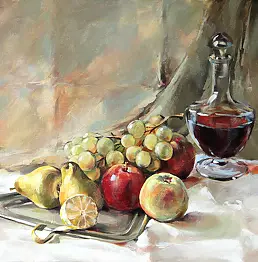 Piotr Kolano - Still life with carafe