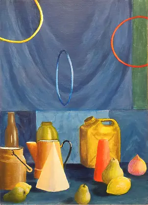 Anna Maria Modrzejewska - Still life with wheels.