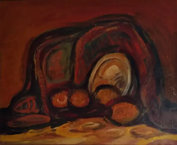 Jolanta Danys - Still life with onions