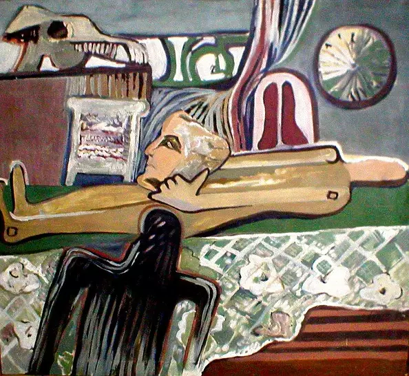 Anna Bułat - Osiecka - Martwa natura z manekinem