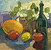 Krzysztof Michalski - Still life with melon