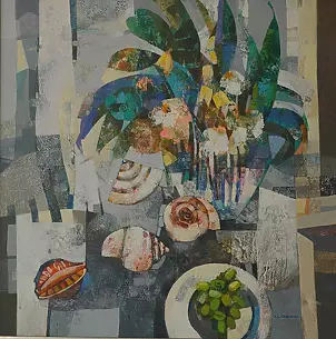   - Still life with shells