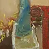 Jan Andrzej Walasek - Still life with blue vase.