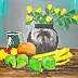 Agata Bojarska - Still life with fruit