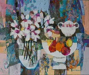 Alicja Słaboń Urbaniak - Still Life with Fruit