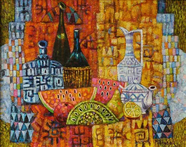 Maciej Urbaniak - Still life with fruit
