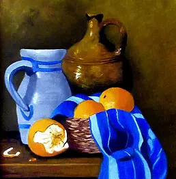 Dariusz Wróbel - Still life with oranges