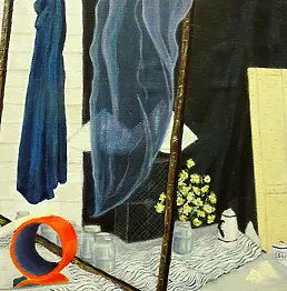 Anna Maria Modrzejewska - Martwa natura z ramką 