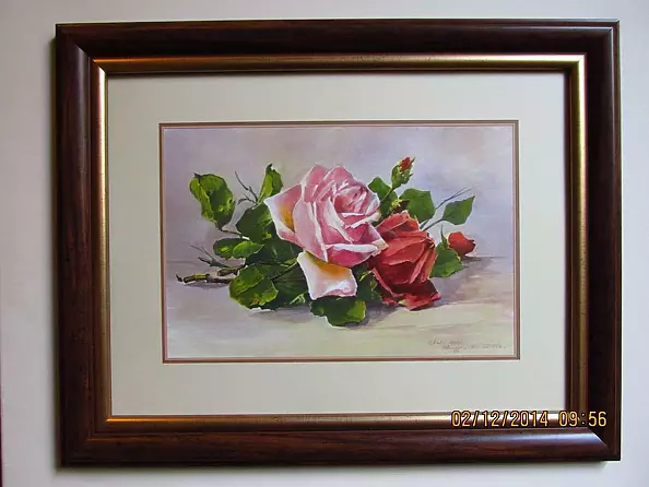 Jacek Stryjewski - Still life with roses