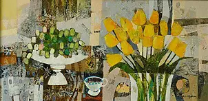   - Still life with grapes