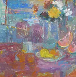 Andrzej Pitera - Still Life with Violin