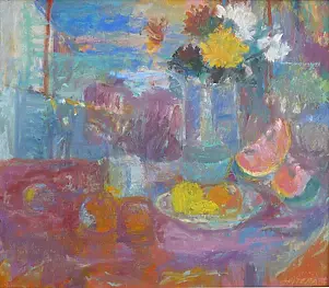   - Martwa natura ze skrzypcami