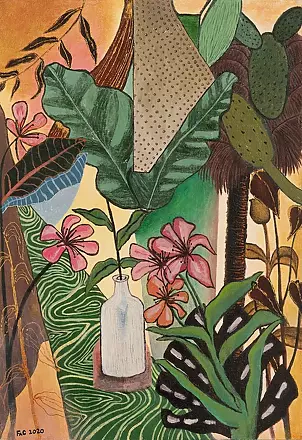   - Still Life with a Golden Polka Dot Rug