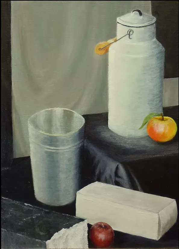 Anna Maria Modrzejewska - Martwa naturta z wiaderkiem 