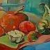 Małgorzata Oborska - Still life with pumpkins