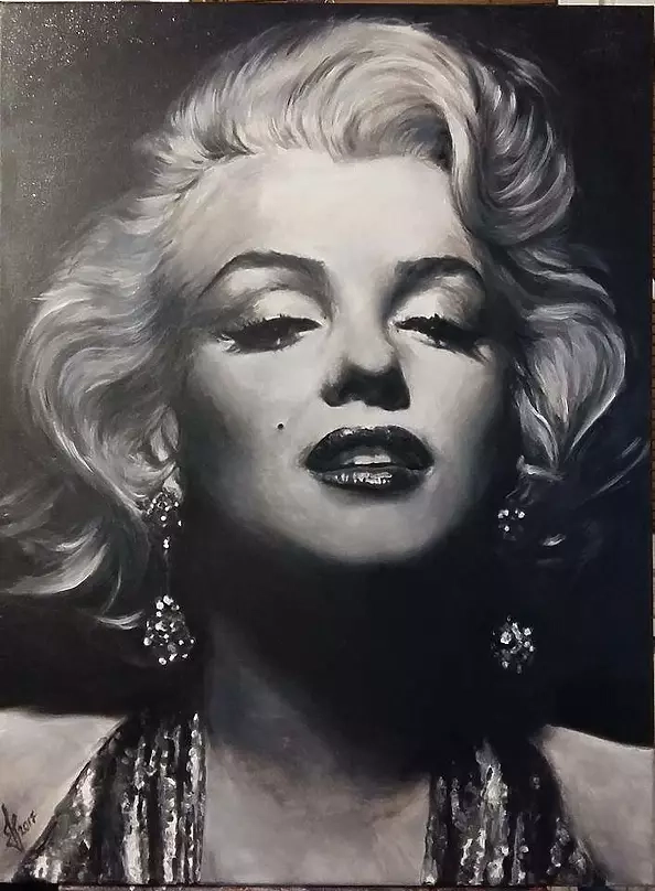 Joanna Zawadowicz Mikołajczyk - Marylin Monroe diamond